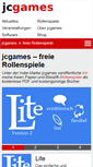 Mobile Screenshot of jcgames.de
